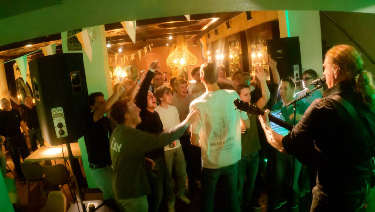 Ierse avond in een café in Boskoop